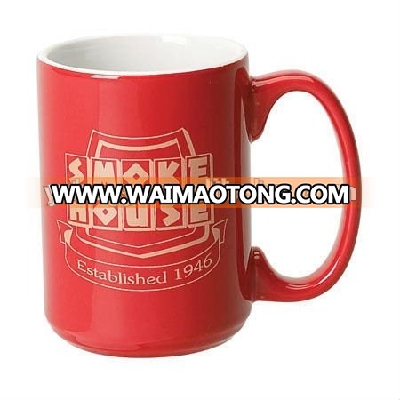 15oz Mug Cup Ceramic Large Coffee Mugs for Advertising